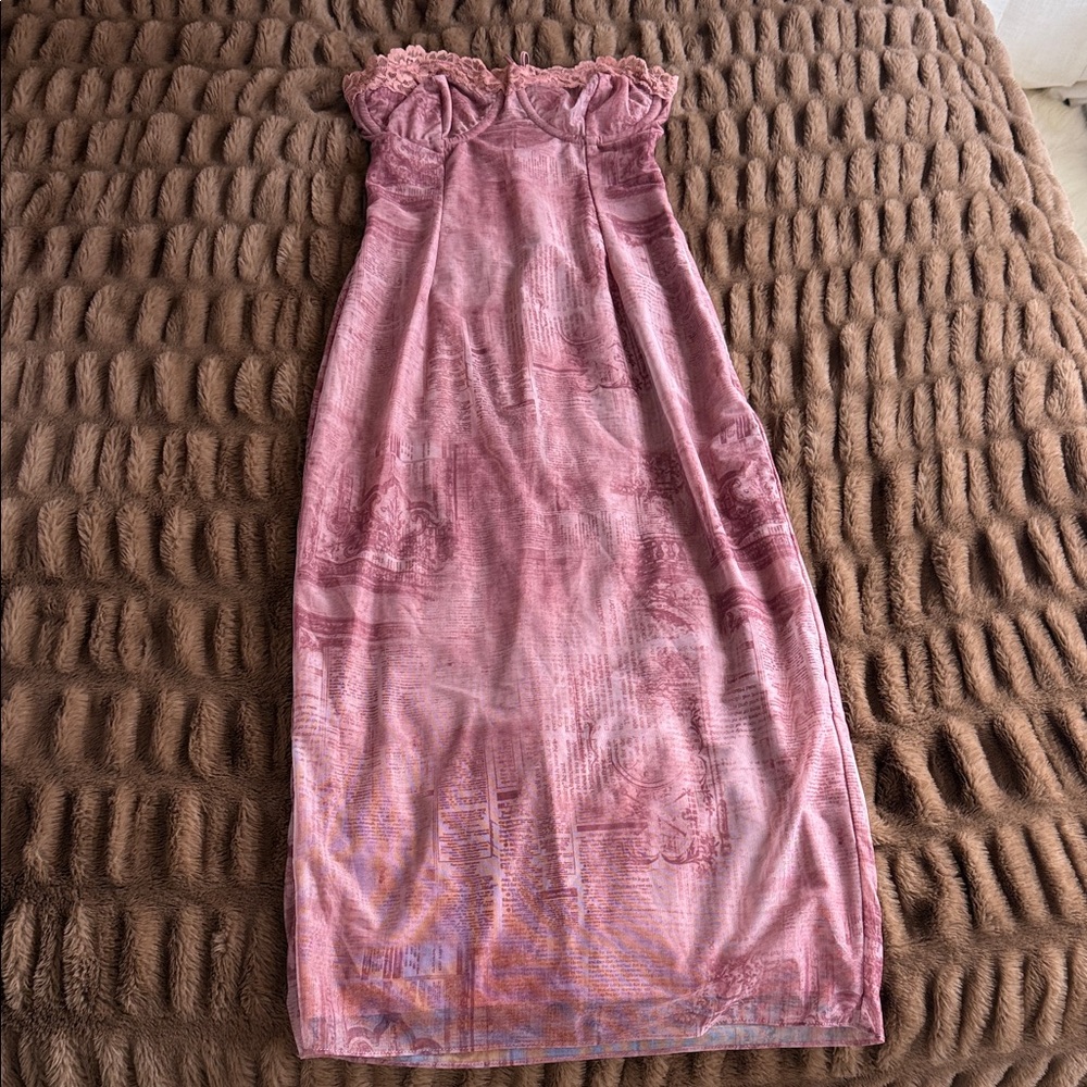 Elegant Pink Dress